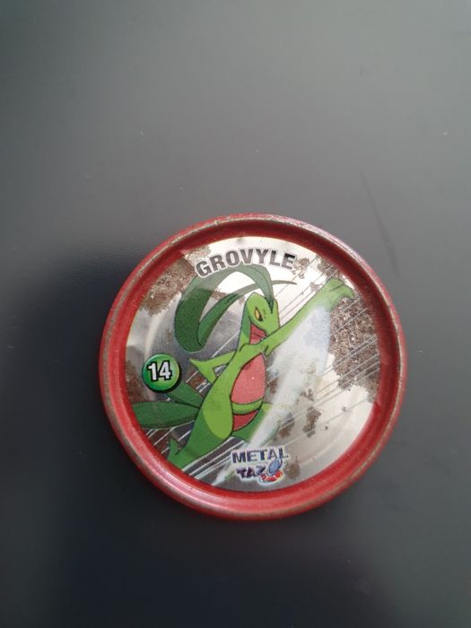 Metal tazos Pokémon
