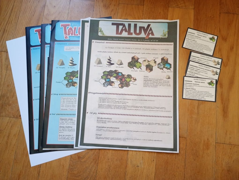 Taluva gra planszowa