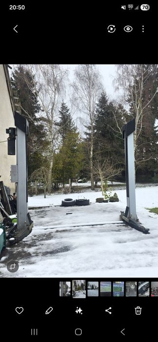 Podnośnik dwukolumnowy 4,2 T