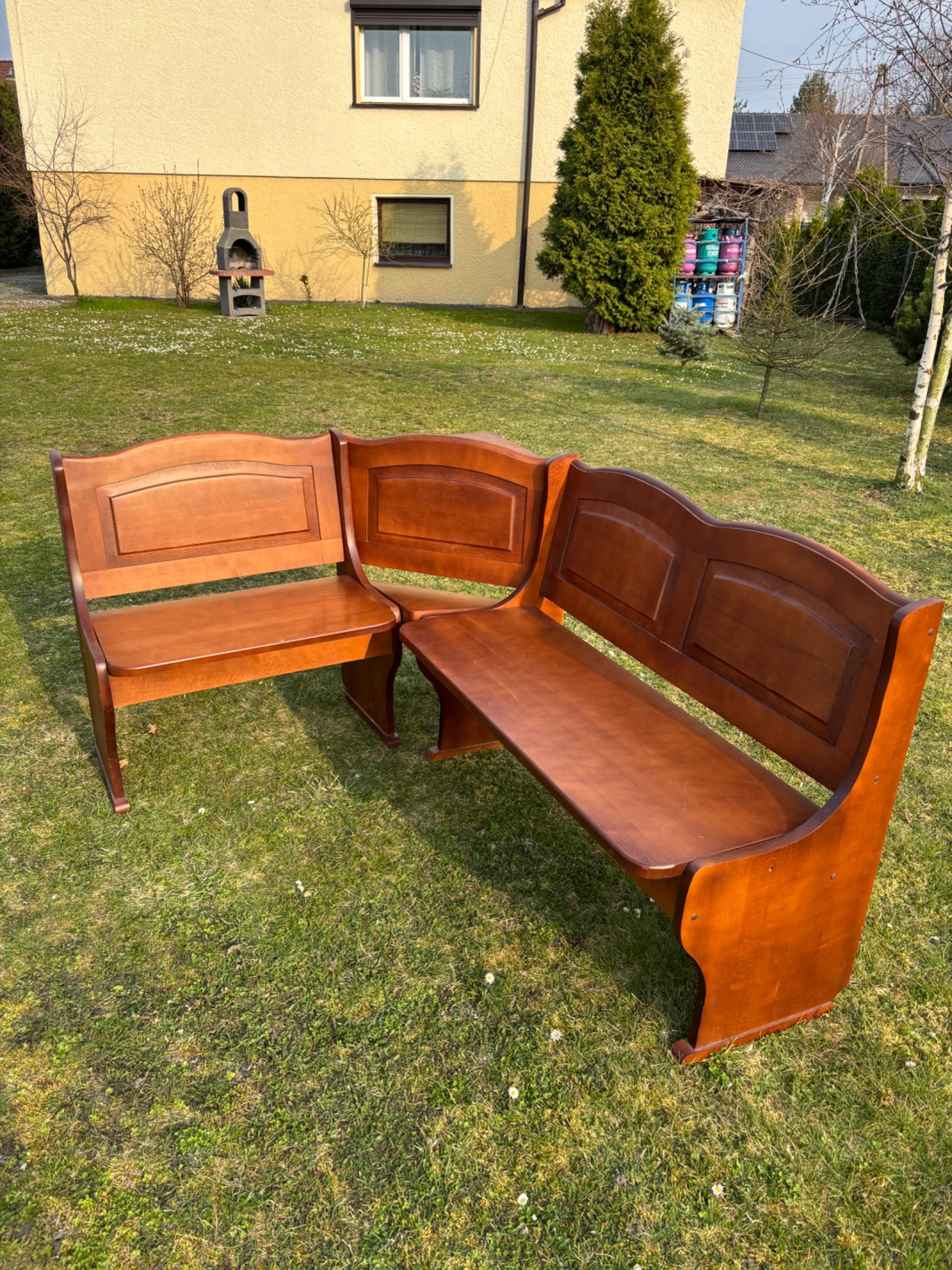 Narożnik drewniany kuchenny