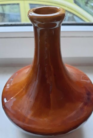 Ciekawy wazon, ceramika PRL