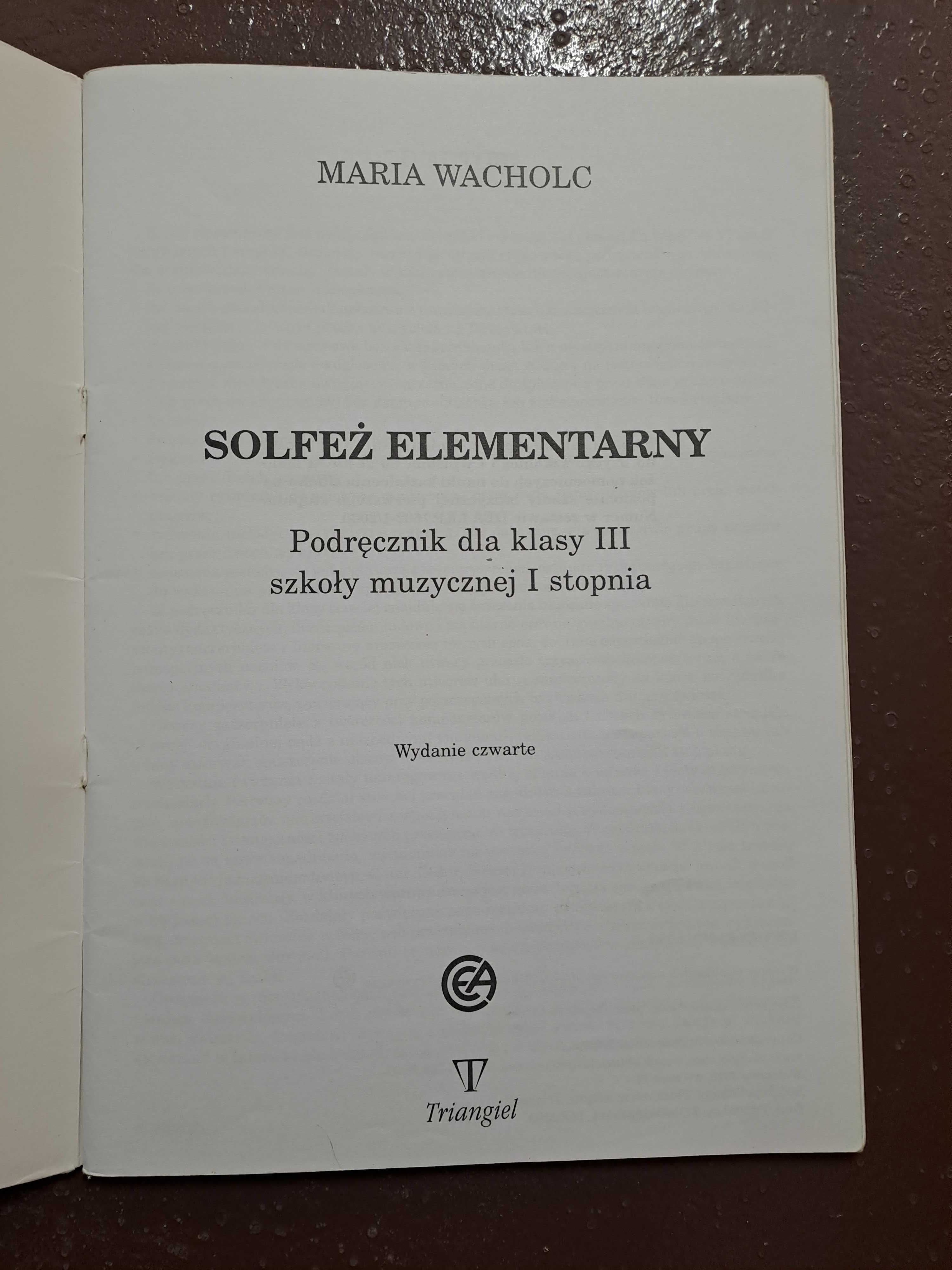 Solfeż elementarny klasa 3
