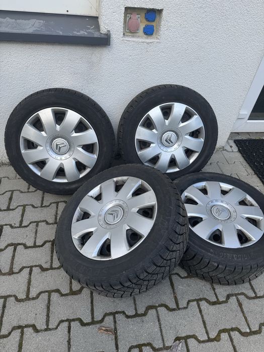 Citroen C5 II koła felgi stalowe komplet 215/55 16''