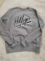bluza Tommy Hilfiger S M L szara 36 38 40