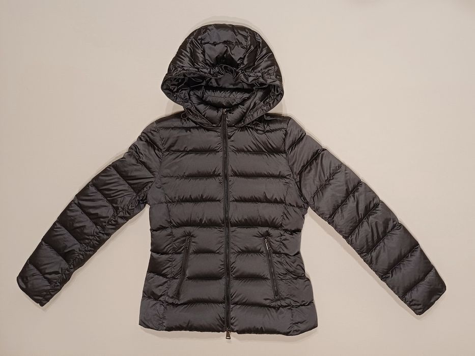 Massimo Dutti kurtka puchowa damska szara S IDEALNA jak NOWA