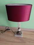 lampa stojąca alabaster