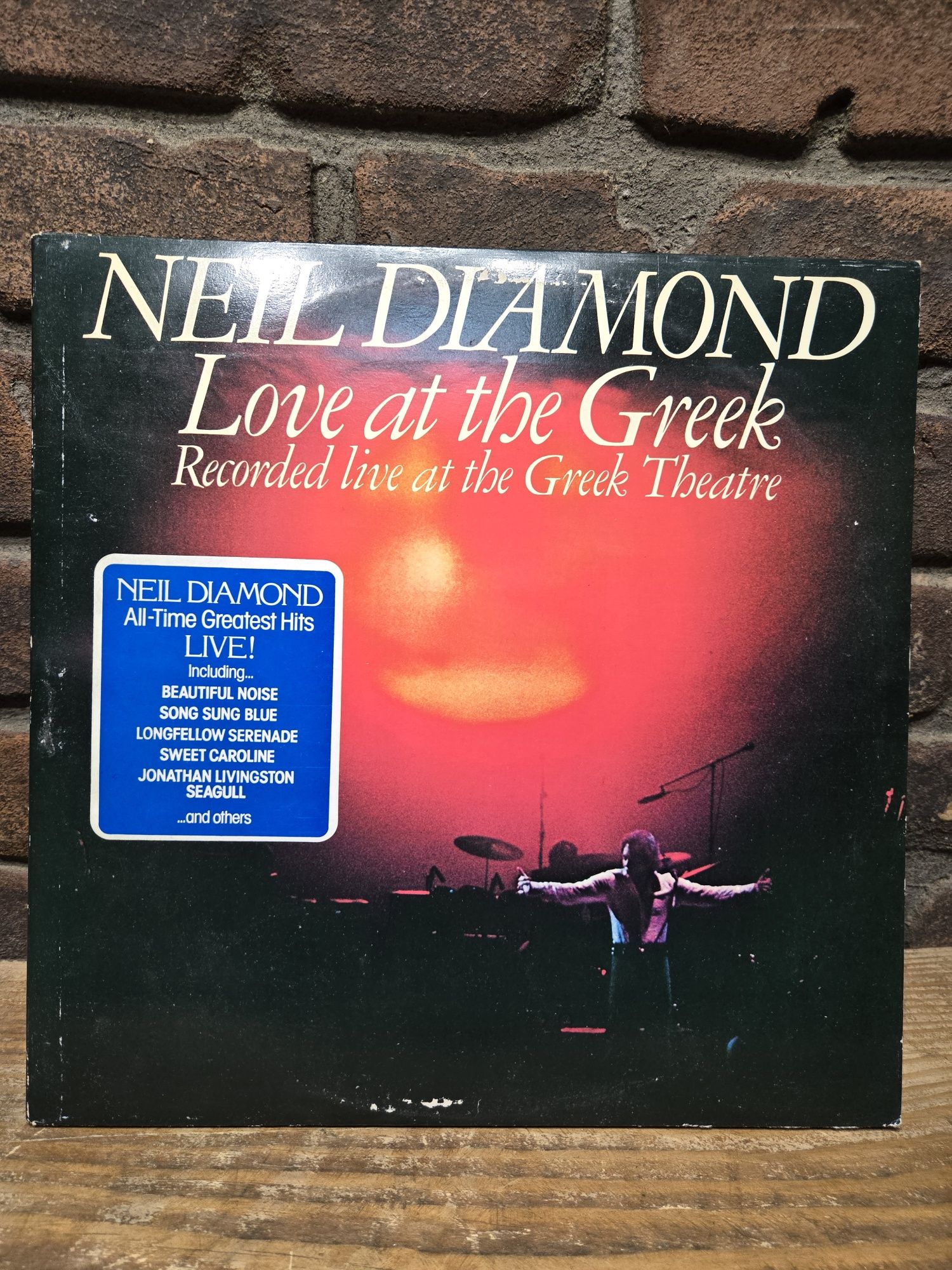 Winyl . Neil Diamond. Love at the Greek.