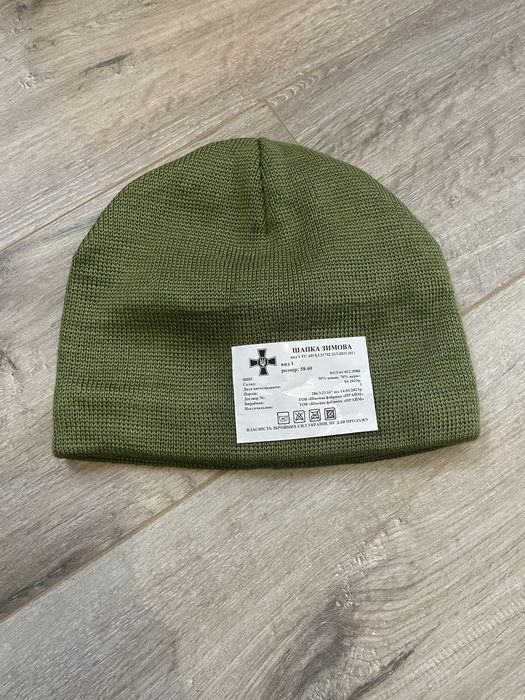 Зимовий комплект ЗСУ шапка+баф+рукавиці, на флісі