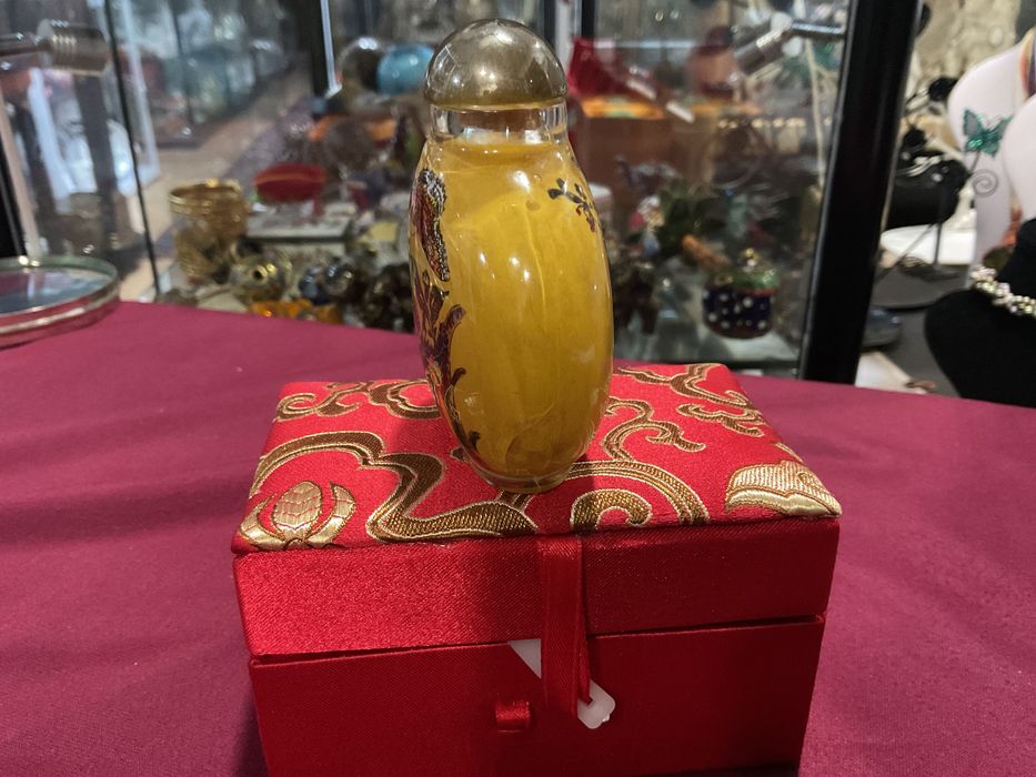 Snuff bottle oriental  07cm ,sem caixa