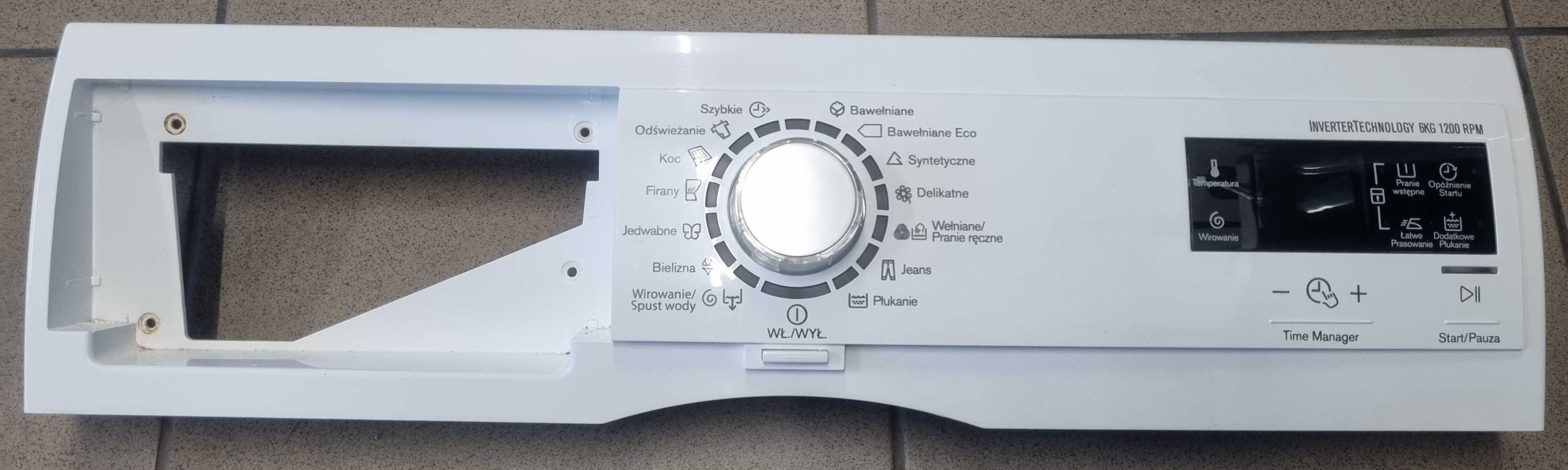 Panel przedni programator Electrolux EWS1266CI