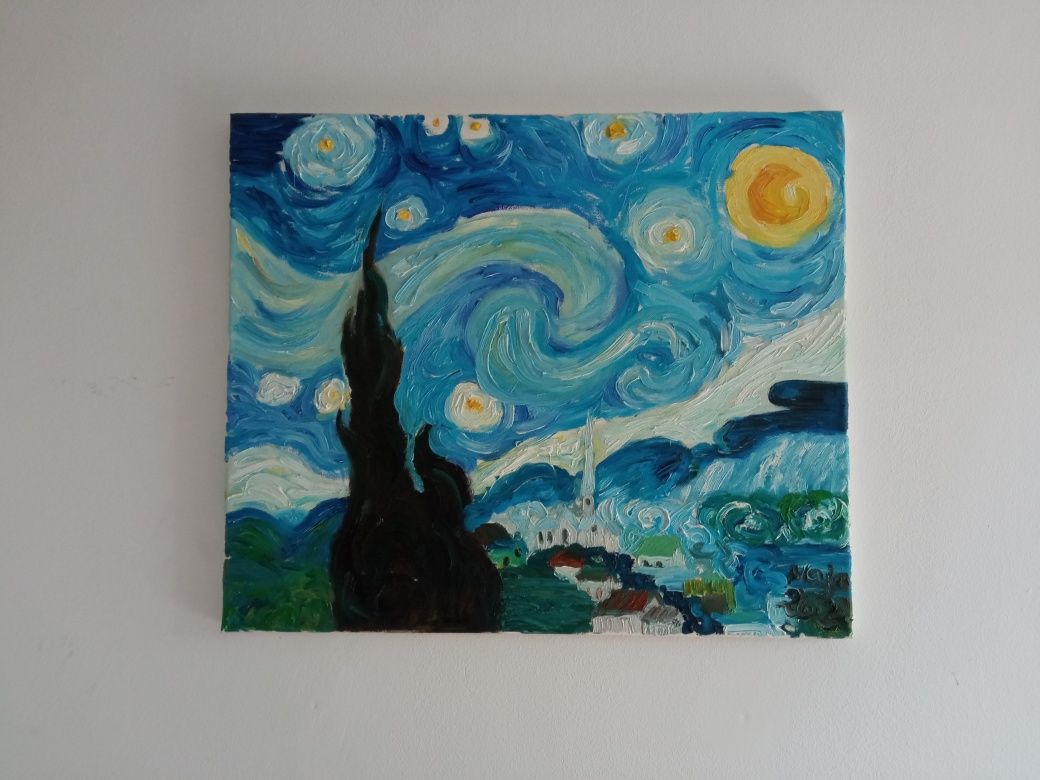 Obraz Van Gogh " Gwiaździsta noc"