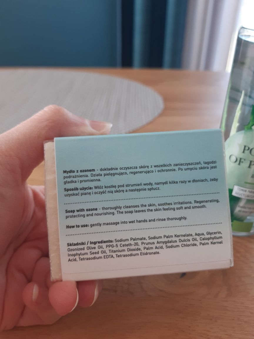 Tonik nawilżający Lirene + mydło ozonowe
