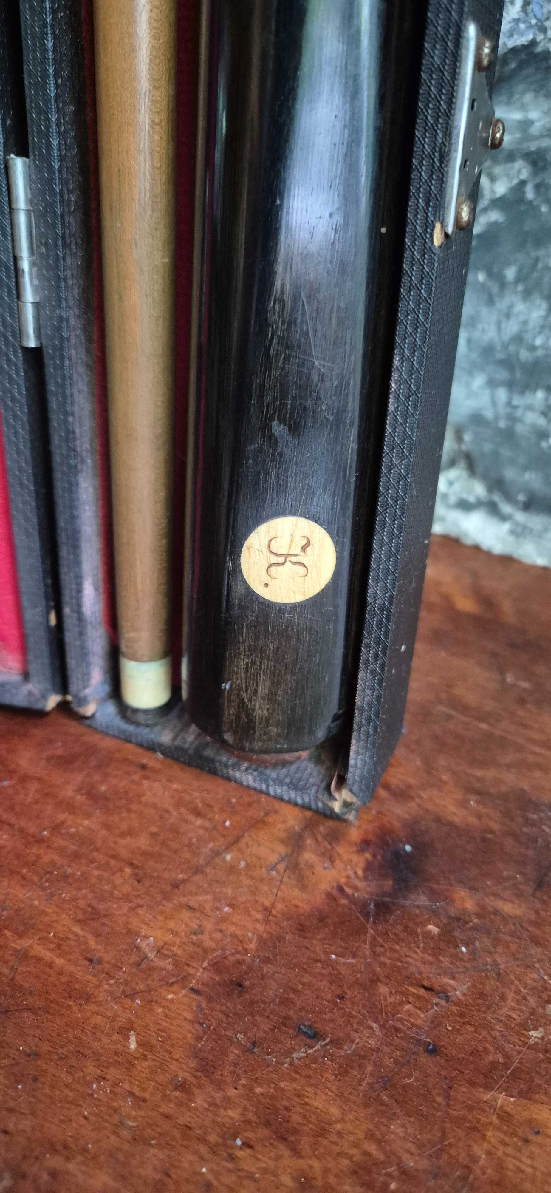 Profesjonalny kij do snookera bilarda w etui
