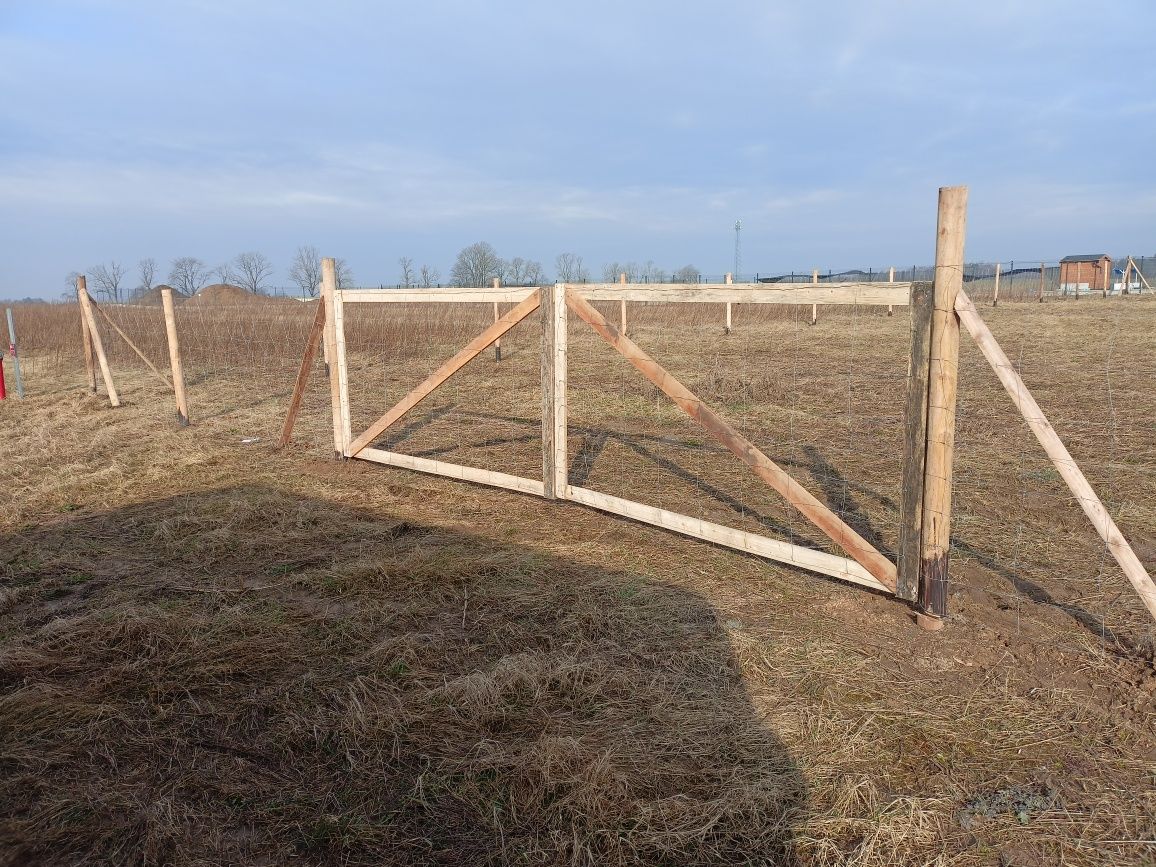 Ogrodzenie Budowlane Ogrodzenie Leśne Tymczasowe