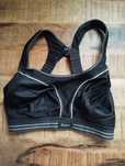 Biustonosz sportowy stylizowany na Shock absorber