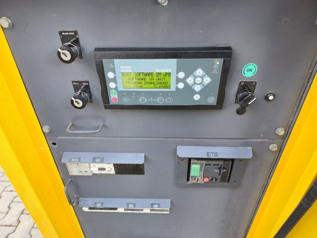 Qas 150 generator Agregat atlas copco 120kW 200A