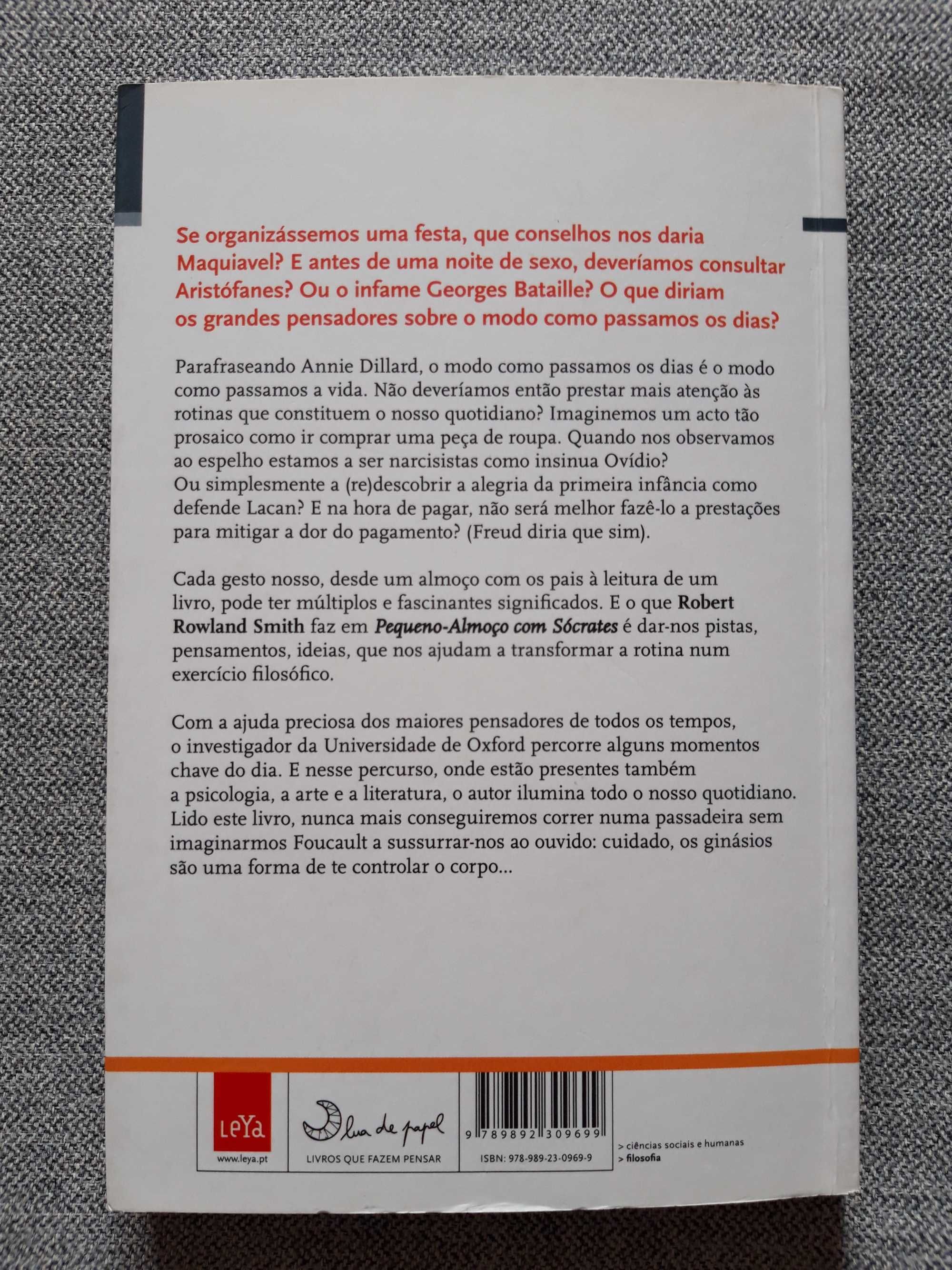 Livro "Pequeno-almoço com Socrátes" de Robert Rowland Smith