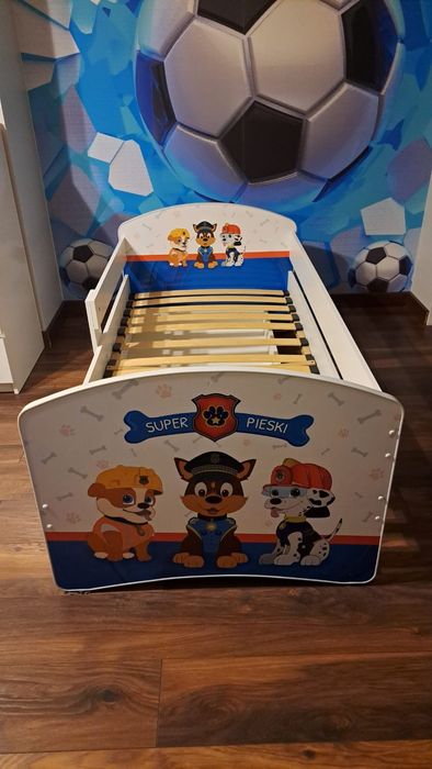 Łóżko dziecięce Psi Patrol