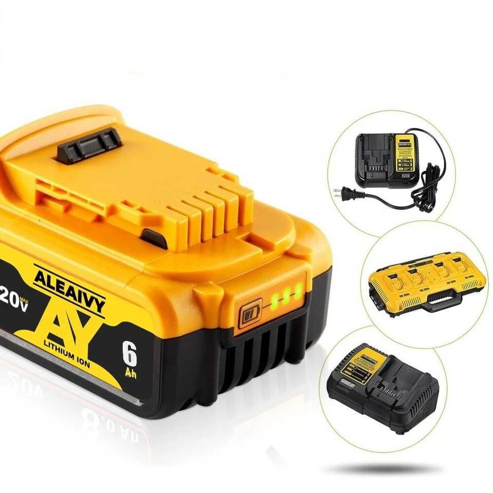 Akumulator bateria DeWalt 18V 20V MAX 6Ah Flexvolt zamiennik NOWY 24h