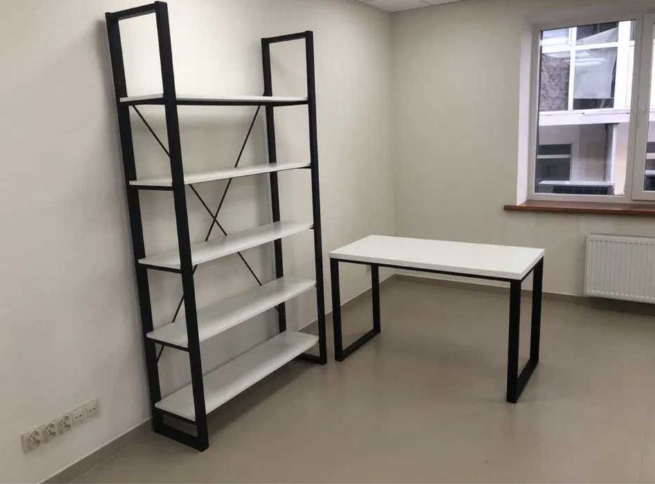 Стелаж лофт стілаж металевий 3 6 полиць