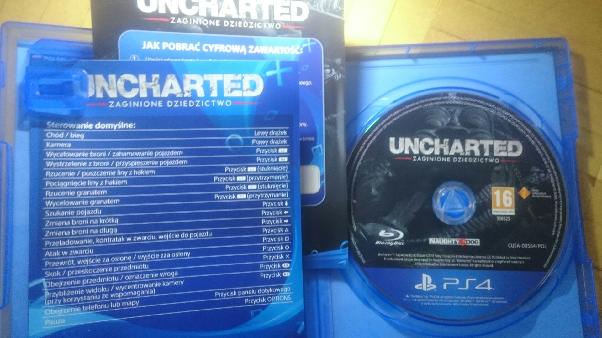 Gra Uncharted zaginione dziedzictwo PS4 playstation 4 gta spiderman