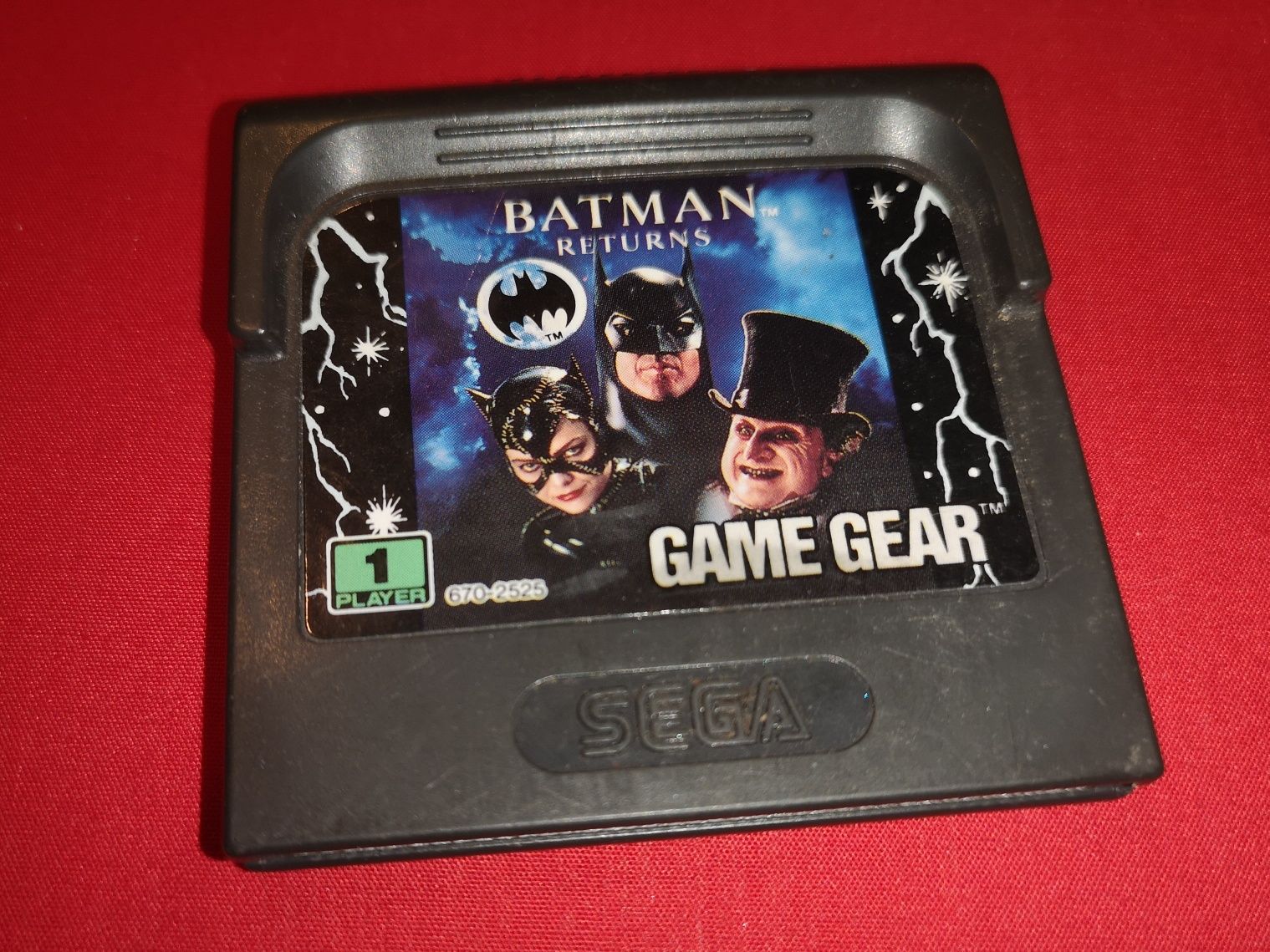 Batman Returns SEGA GAME GEAR gra (oryg testowany) sklep Ursus