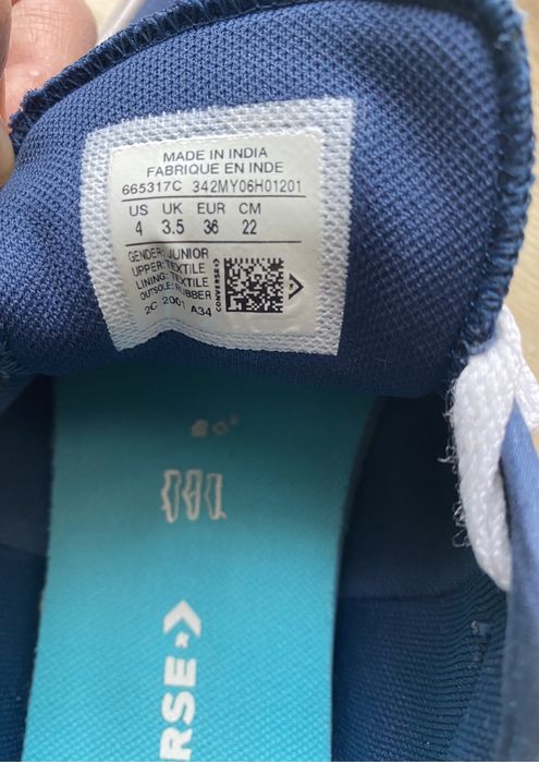 Ténis Converse tamanho 36 - como novos