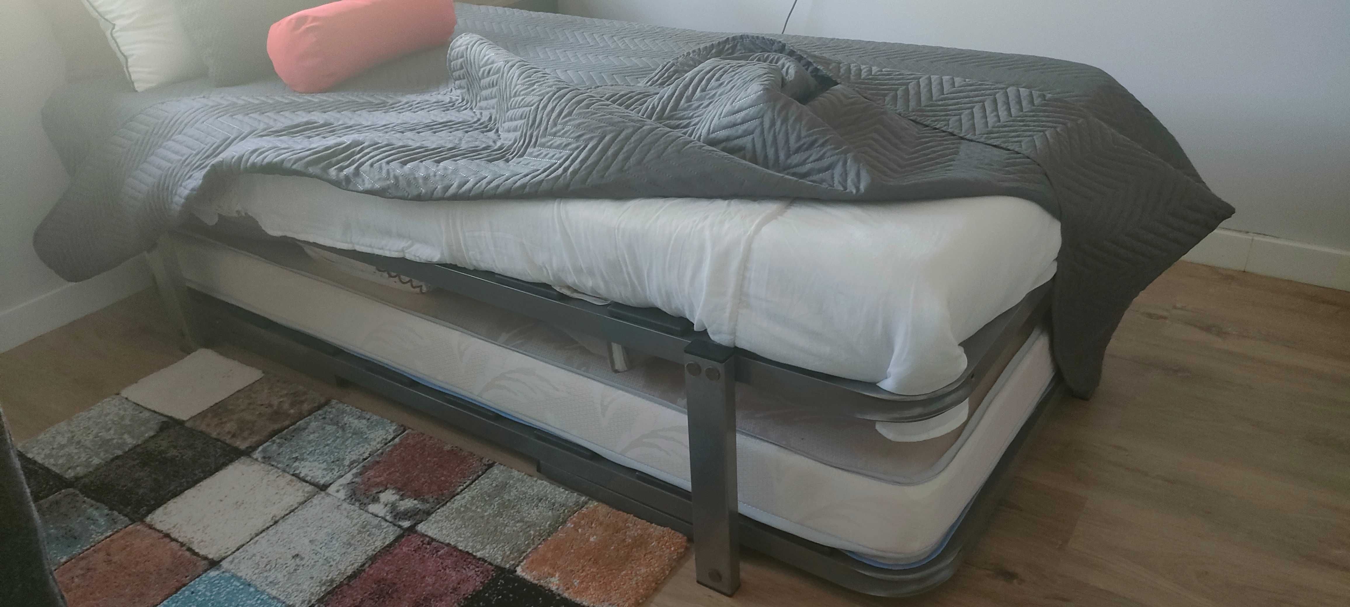 Cama solteiro dupla