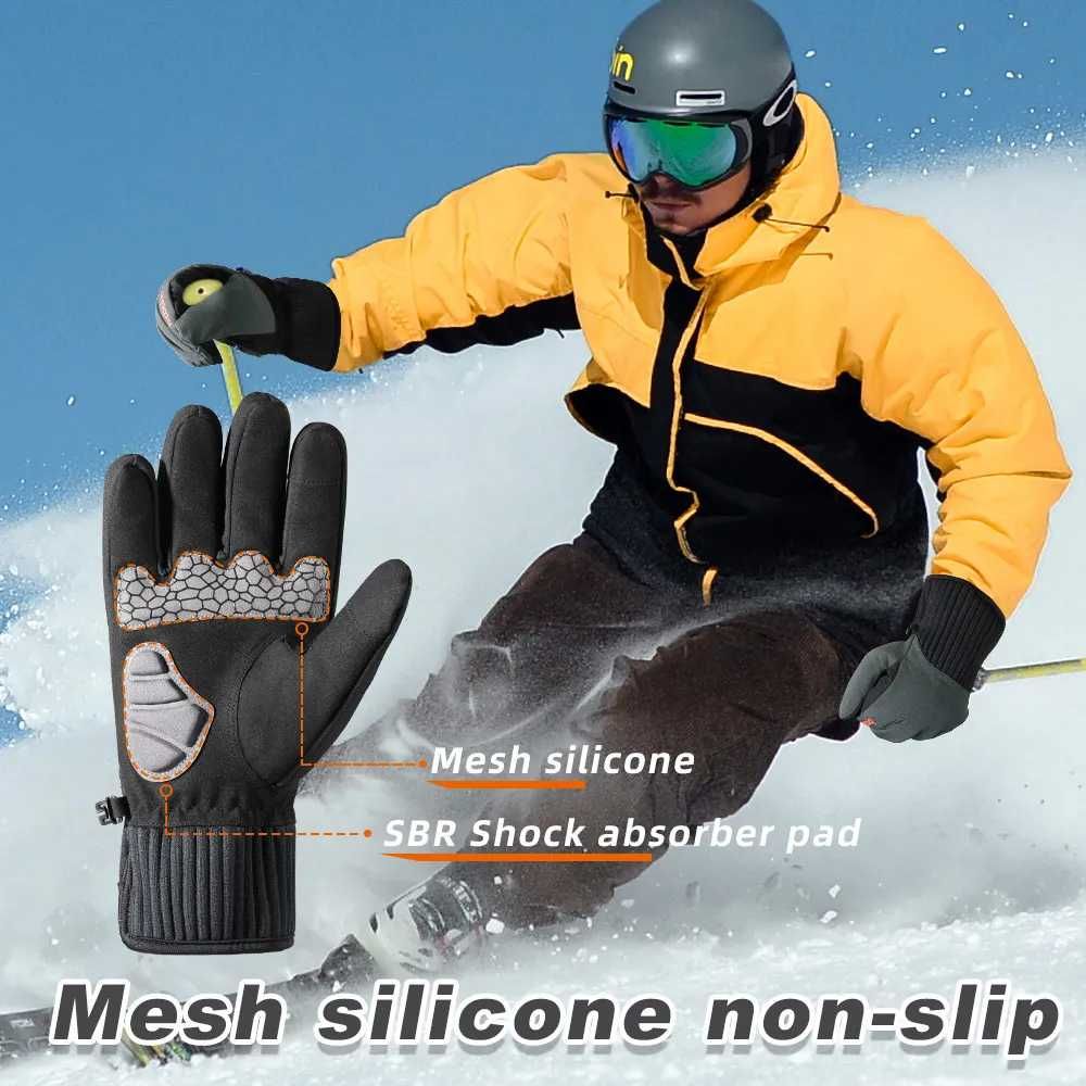 Nowe zimowe rękawiczki / rękawice / narciarskie / ocieplane L !3108!