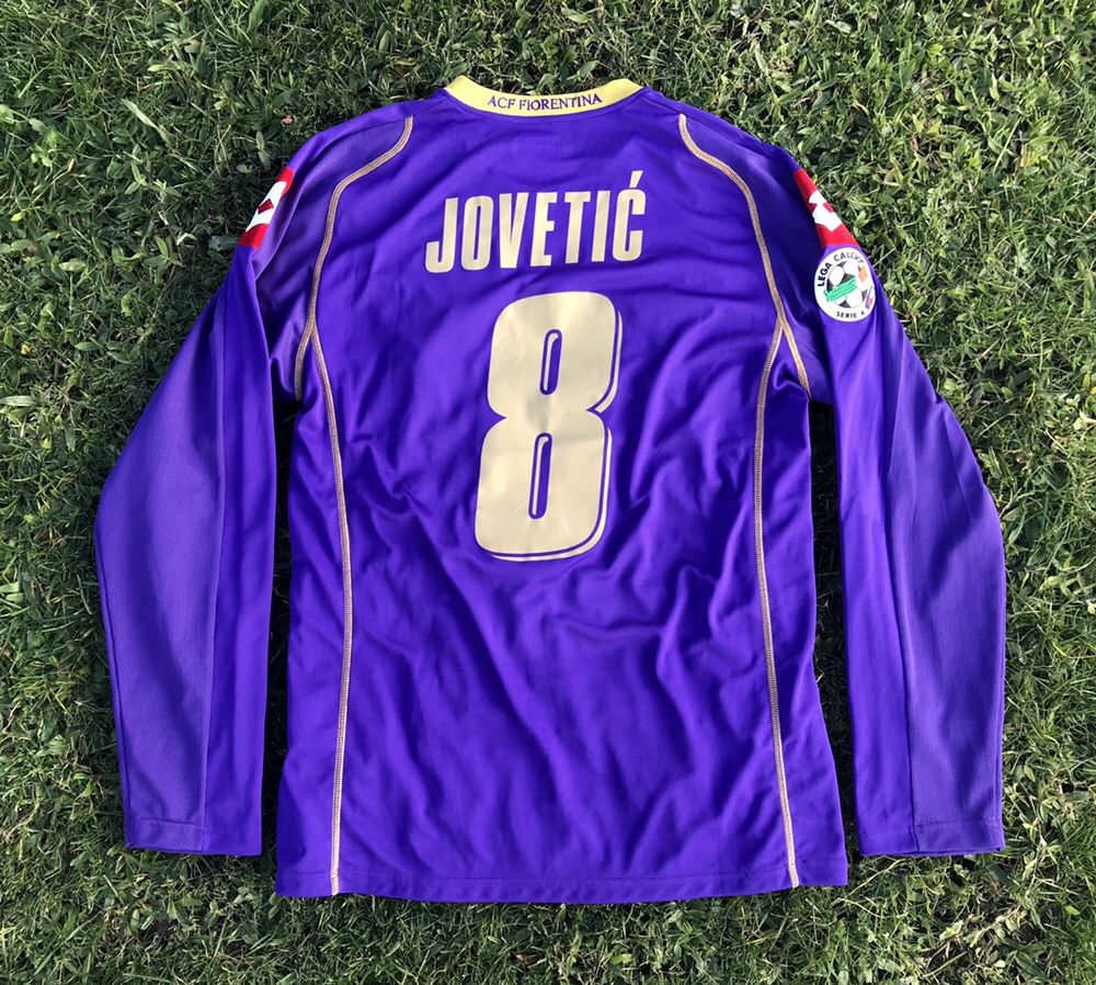 Camisola usada em jogo pelo Jovetić Fiorentina