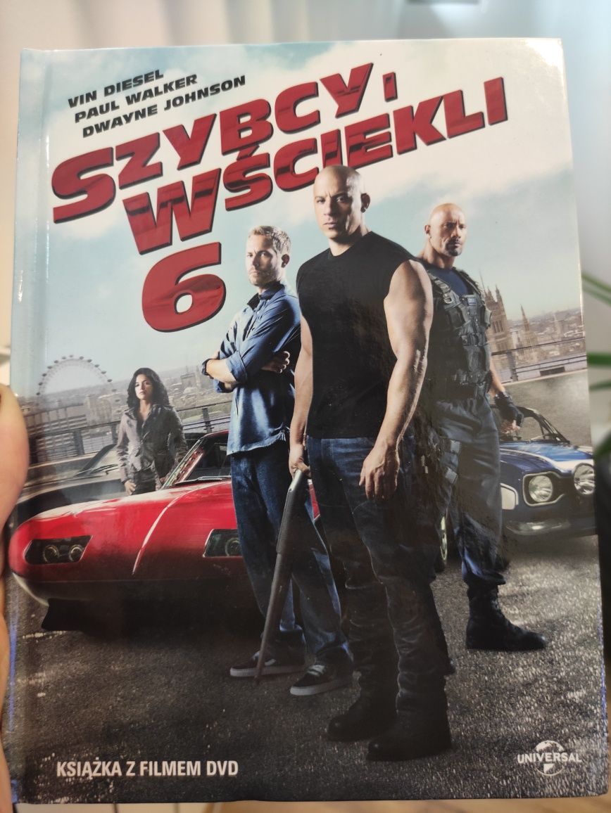 Film DVD + książka "Szybcy i wściekli 6"