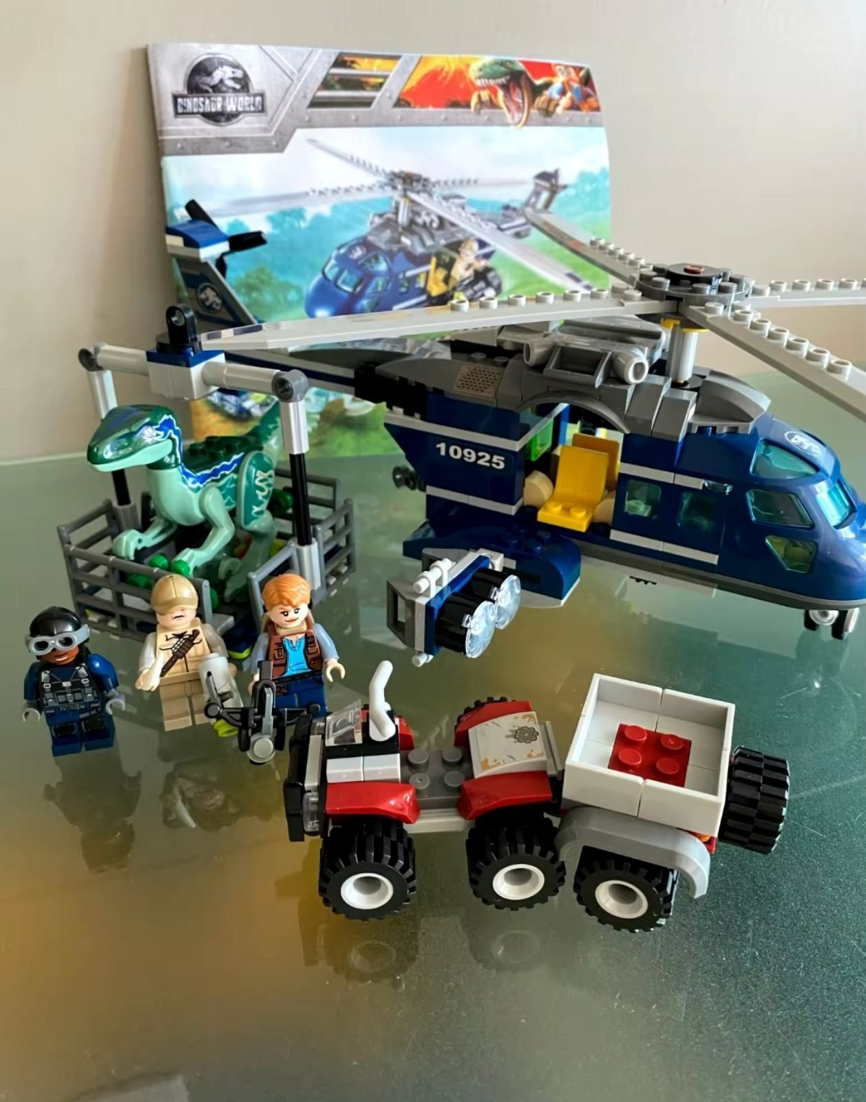 Lego 1в1 Jurassic World 75928 75949 Напад Теринозавра ( 415 + деталі )
