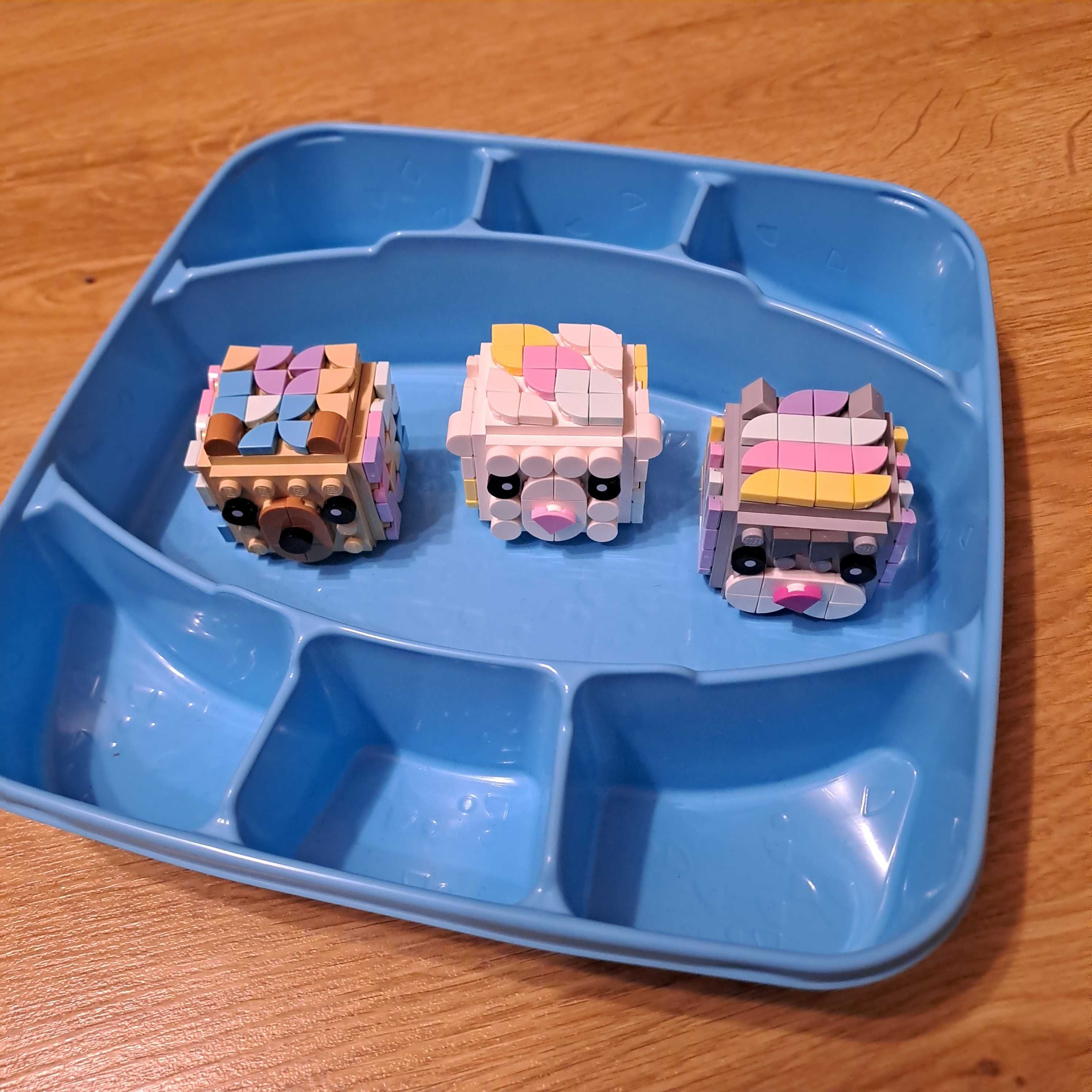 Lego Dots Klocki Stojaki na zdjęcia z motywem zwierząt
