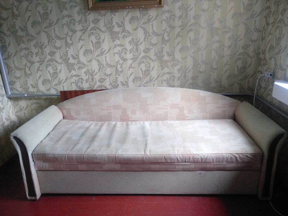 Диван кровать з ящиками для речей