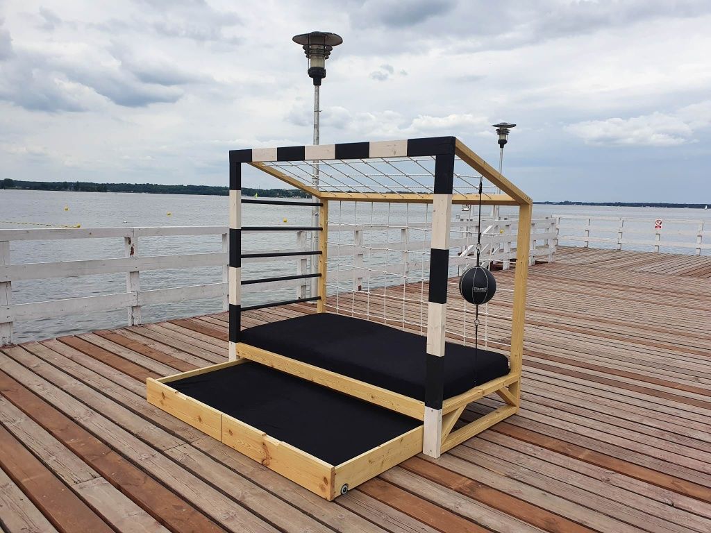 Łóżko 190x90/200x90 bramka piłkarska  Pacodesign.pl
