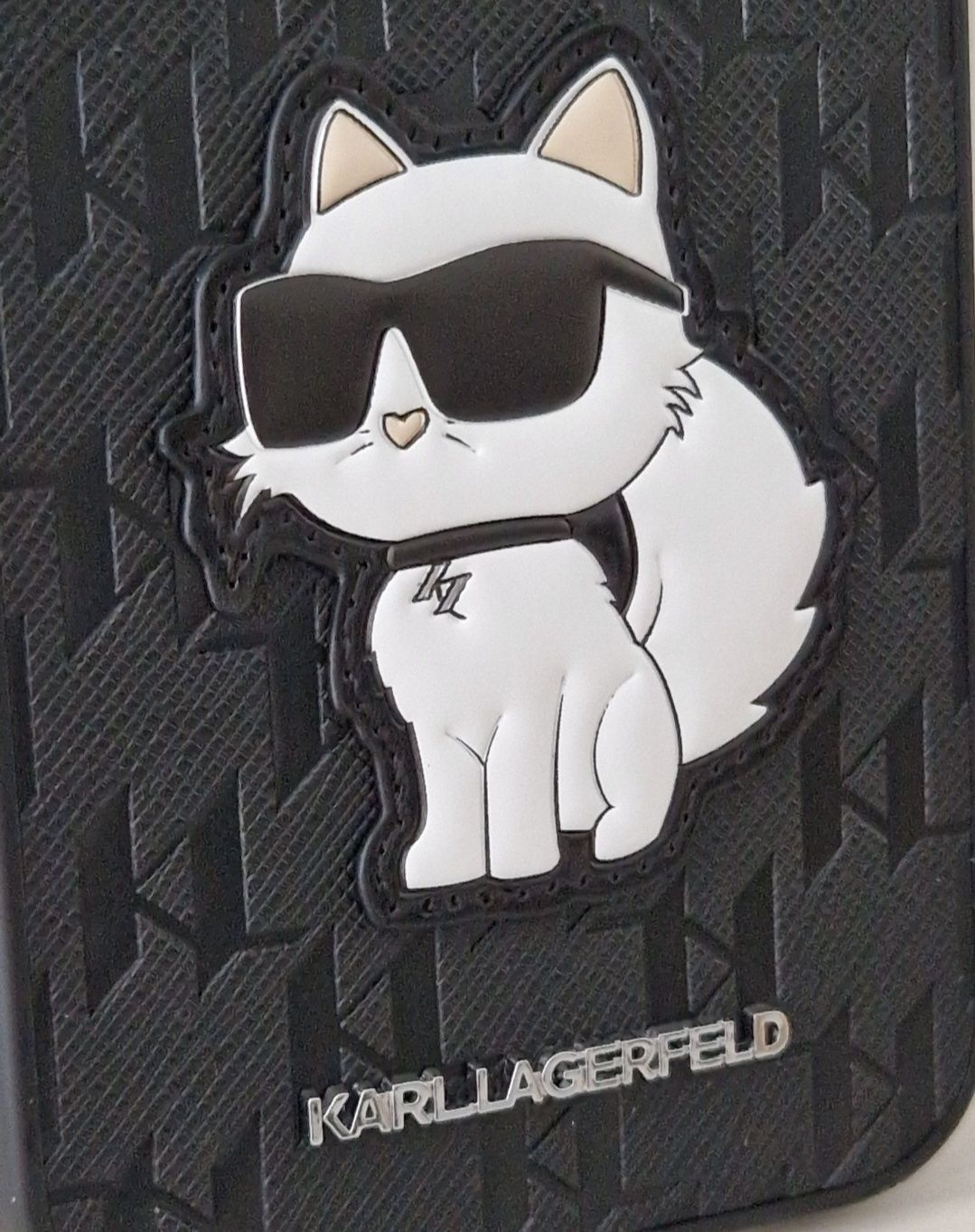 Oryginalne Etui KARL LAGERFELD Saffiano Monogram Choupette Iphone 11