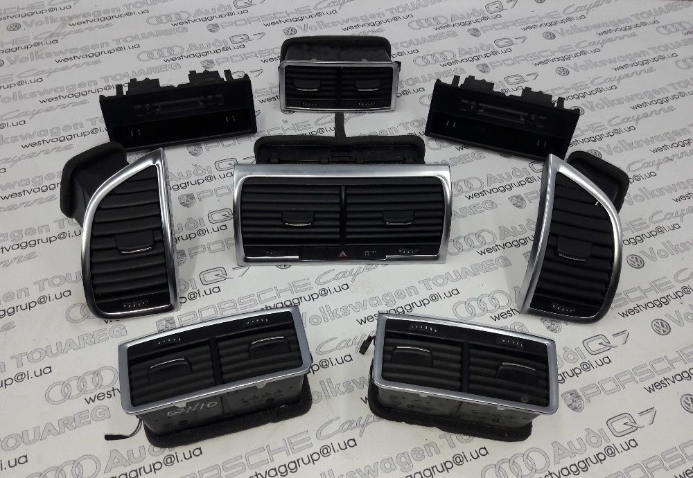 Дефлектор центральный /боковой / задний Audi Q7 Ауди Ку7/Кю7 2006-2015