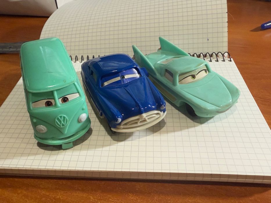 Набор машинок Тачки Happy Meal МакДональдс журнал Cars McDonald`s 2006