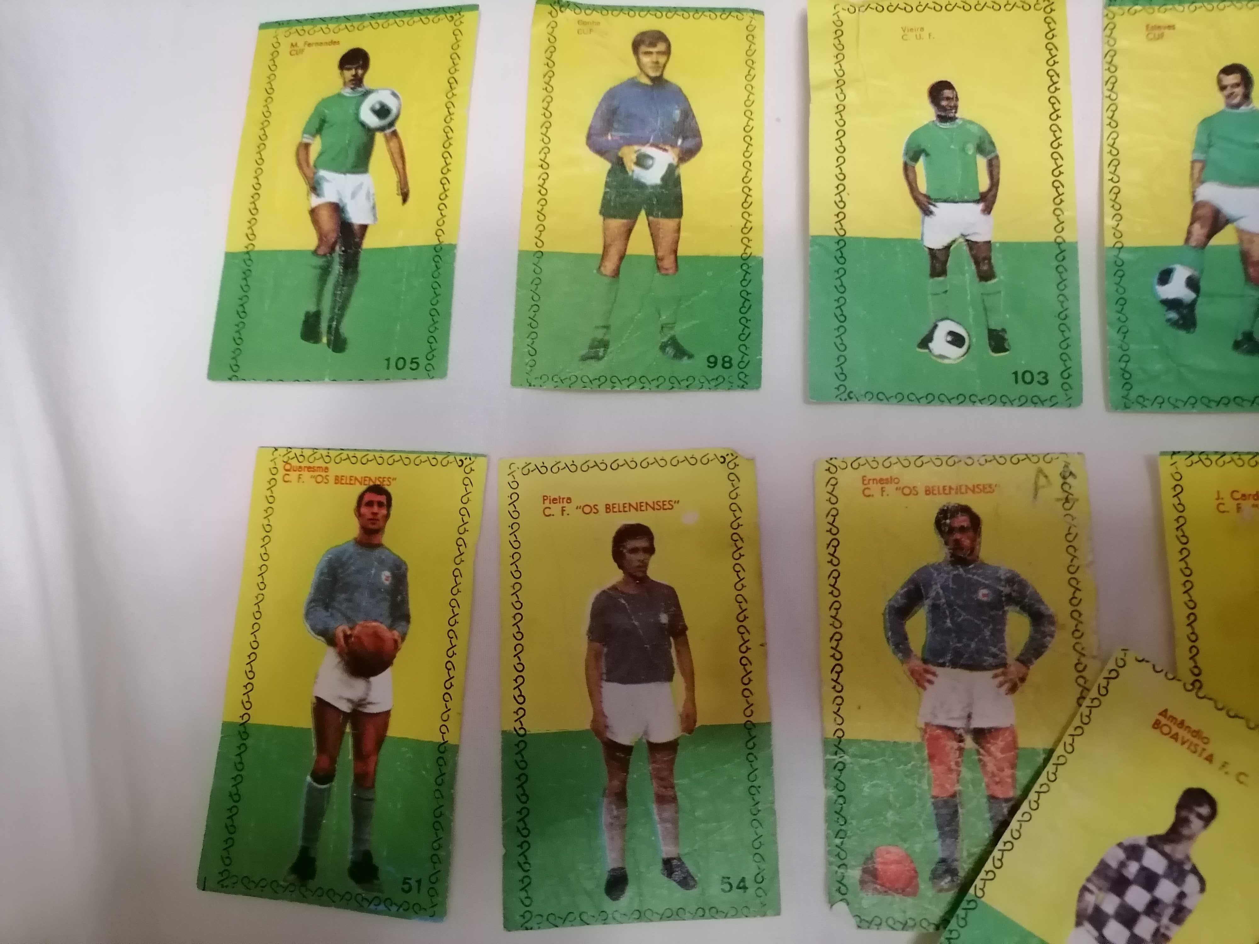 Cromos Caramelos GRANDE GOLO 1974/75 Editora Jaime H. David
