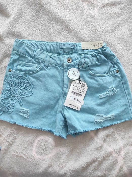 Джинсовые Шорты Zara