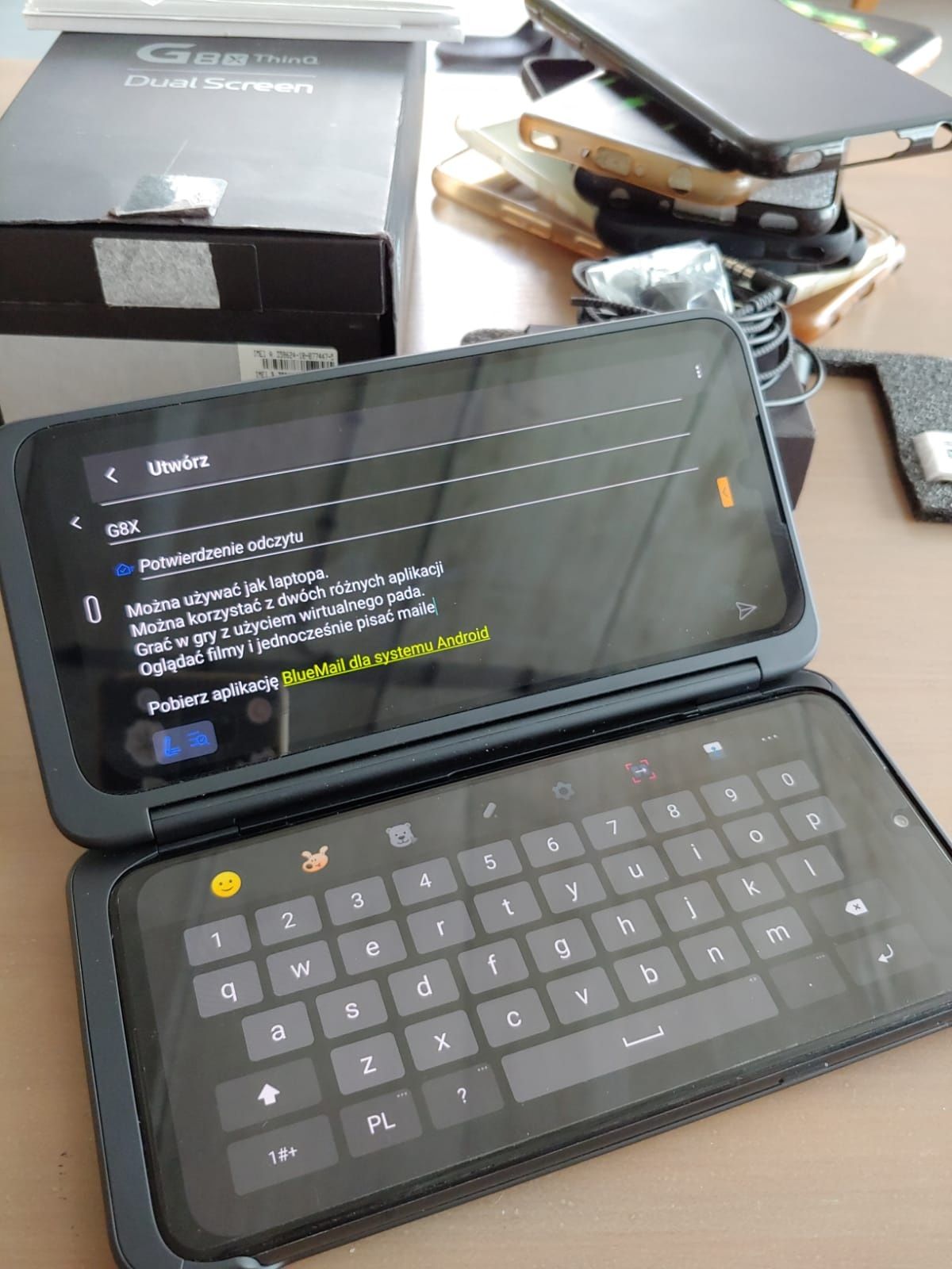 Perfekcyjny flagowy smartfon LG G8X Dual Screen. Full> Samsung Xiaomi