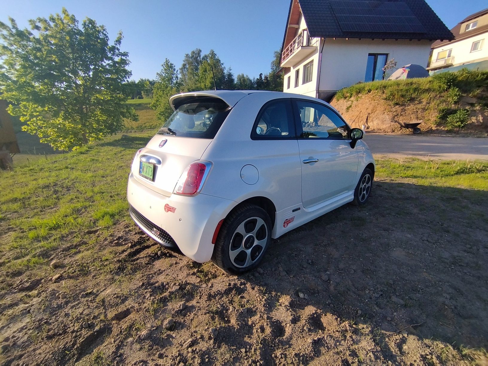 Fiat 500e bezwypadkowy! Okazja!