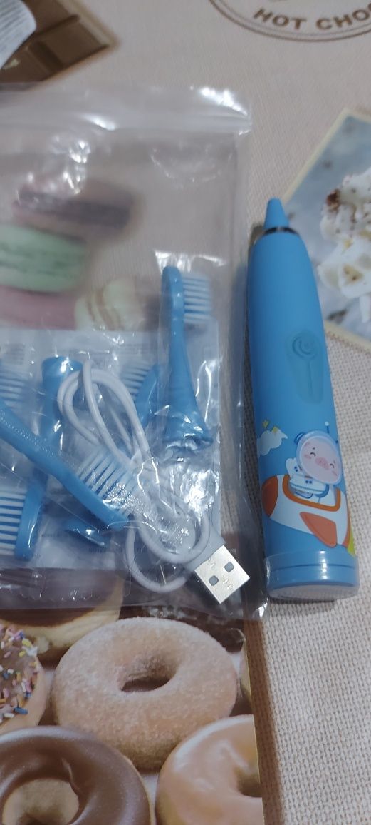 Детская электрическая зубная щётка