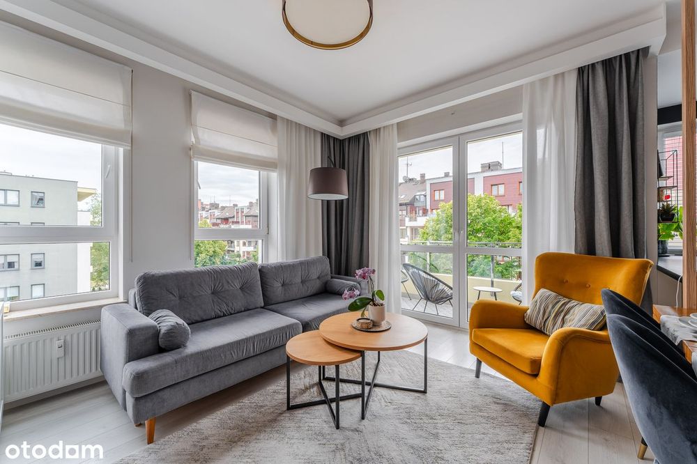 Nowoczesne 3-pokojowe mieszkanie z balkonem