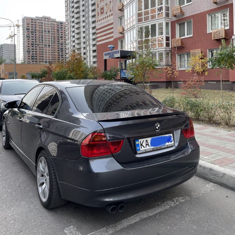 Спойлер BMW e90 M Performance стиль