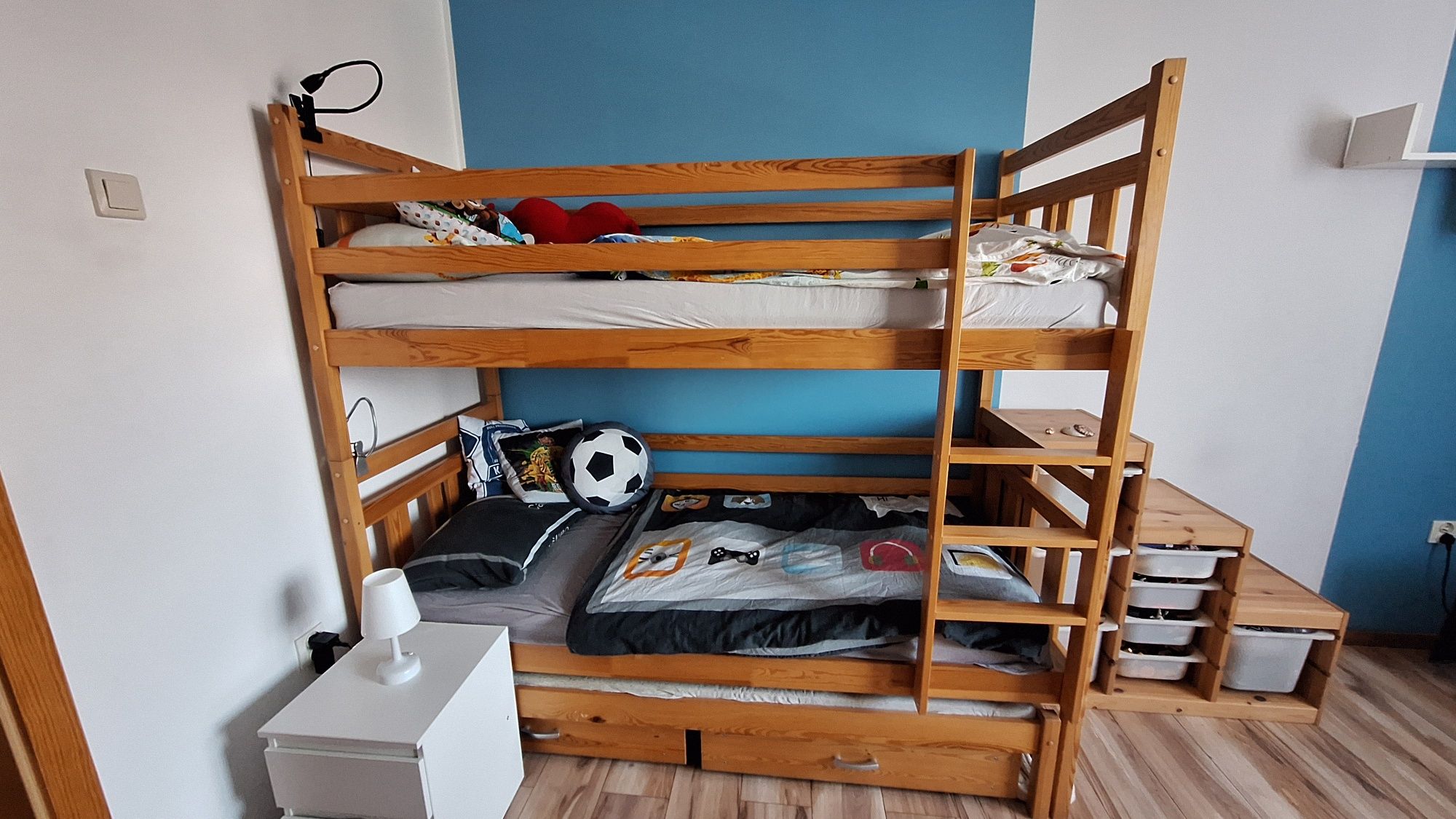 Łóżko piętrowe dla 3 osób