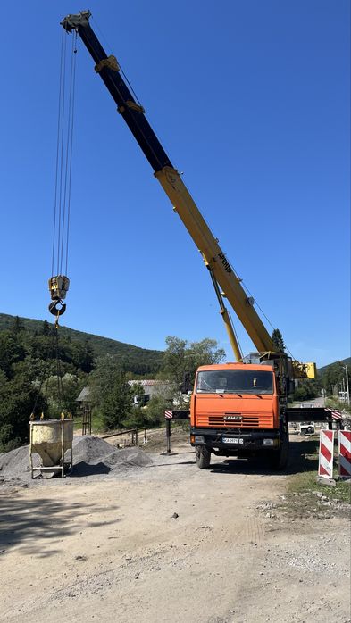 Послуги автокрана 30 тон 31 метр