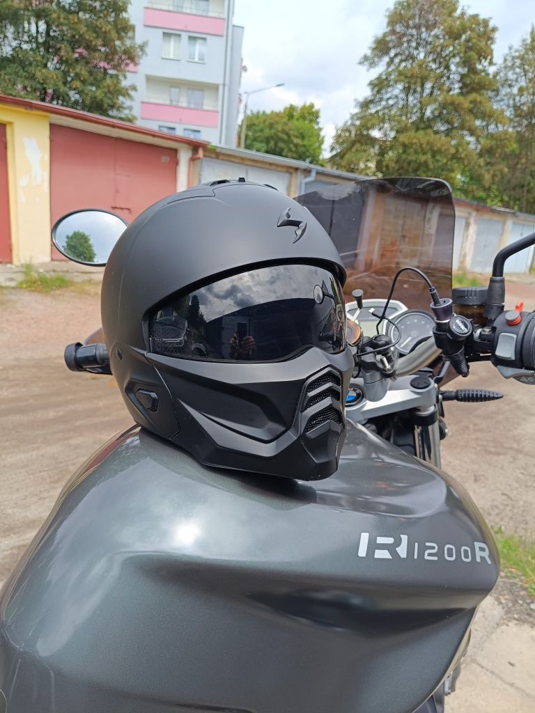 Kask motocyklowy - Scorpion Exo Combat 2 - Rozm. - L