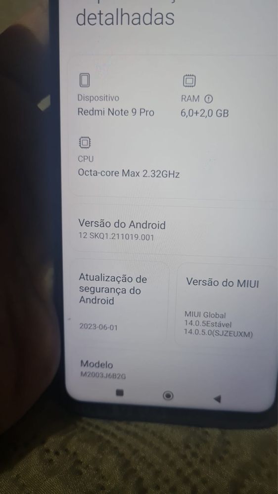 Redmi 9 Note pro