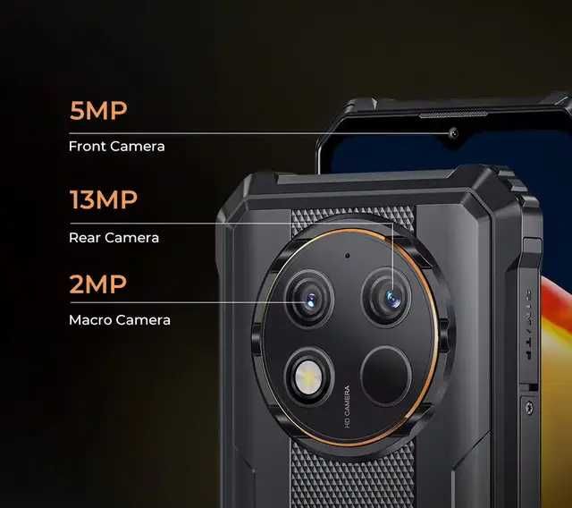Смартфон Oukitel WP28S Black 4/128Gb 10600mAh Octa Core Global Version